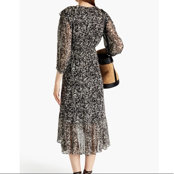 BA&SH
Erym ruffled printed crepon dress - Picture 4 of 10